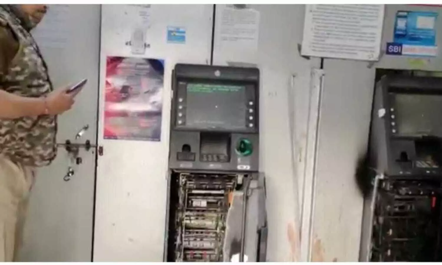 Assam: SBI ATM looted with gas-cutter in Raha