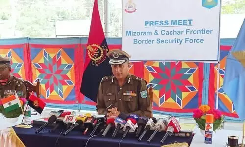 BSF Mizoram Cachar Frontier effected seizures worth Rs 47.48 crores in 2021: IG Sonowal