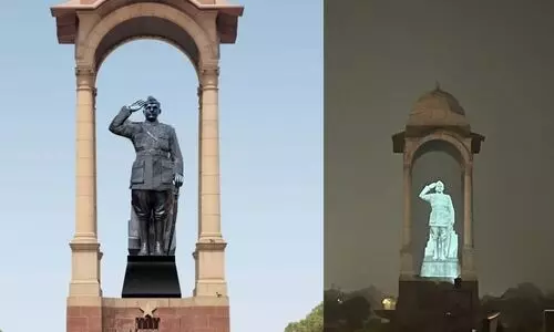 PM to unveil hologram statue of Netaji Bose at India Gate