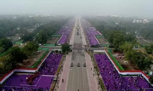 From grand flypast to pyramid formation by women bikers, heres a glimpse of R-Day events