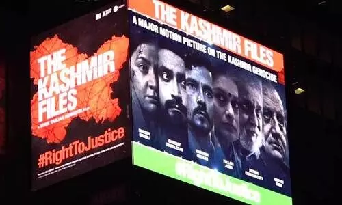 The Kashmir Files lights up Times Square tower in NY