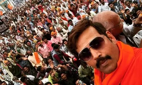Legal action starts as Ravi Kishan flouts poll code, Covid norms during UP poll campaign