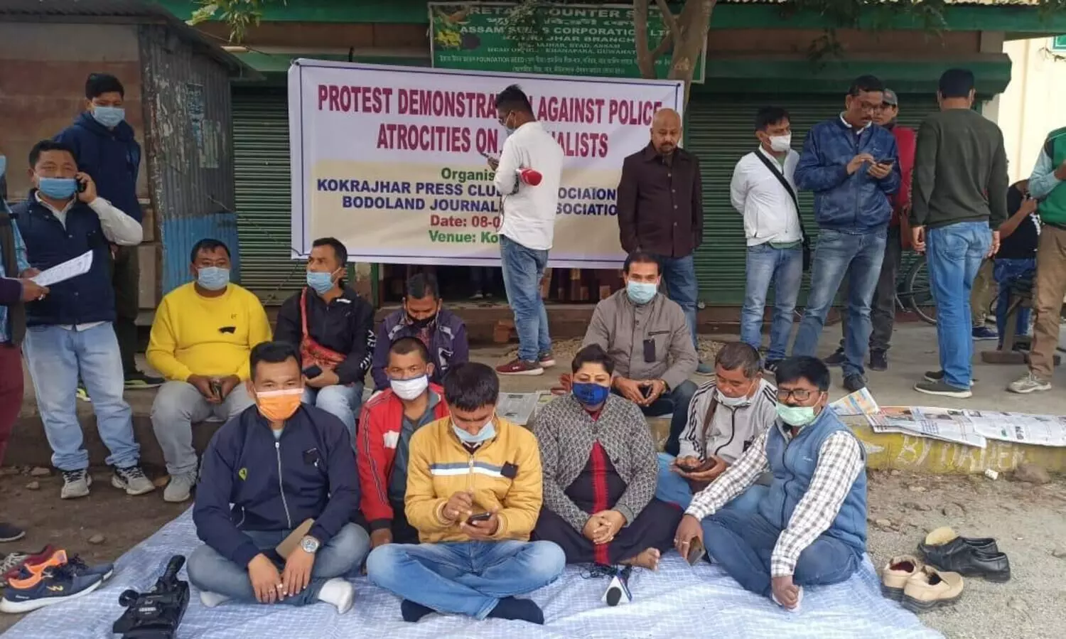 Assam: Press Clubs express outrage against police atrocities on journalist