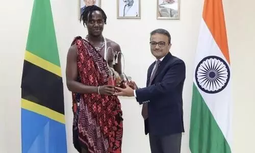 Internet sensation Kili Paul felicitated by High Commission of India in Tanzania