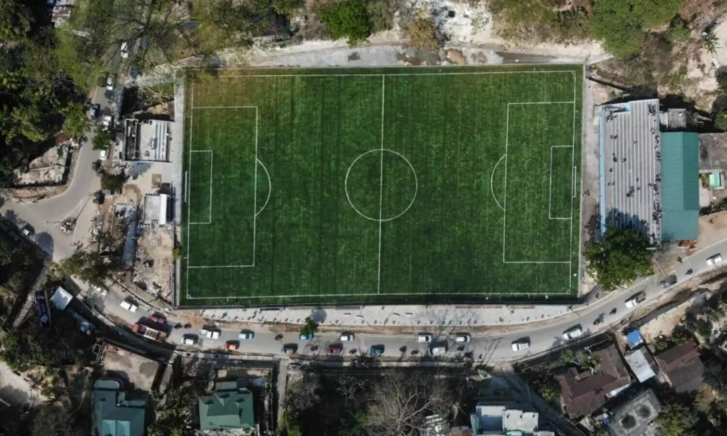 Meghalaya: Garo Hills first artificial turf ground in Tura
