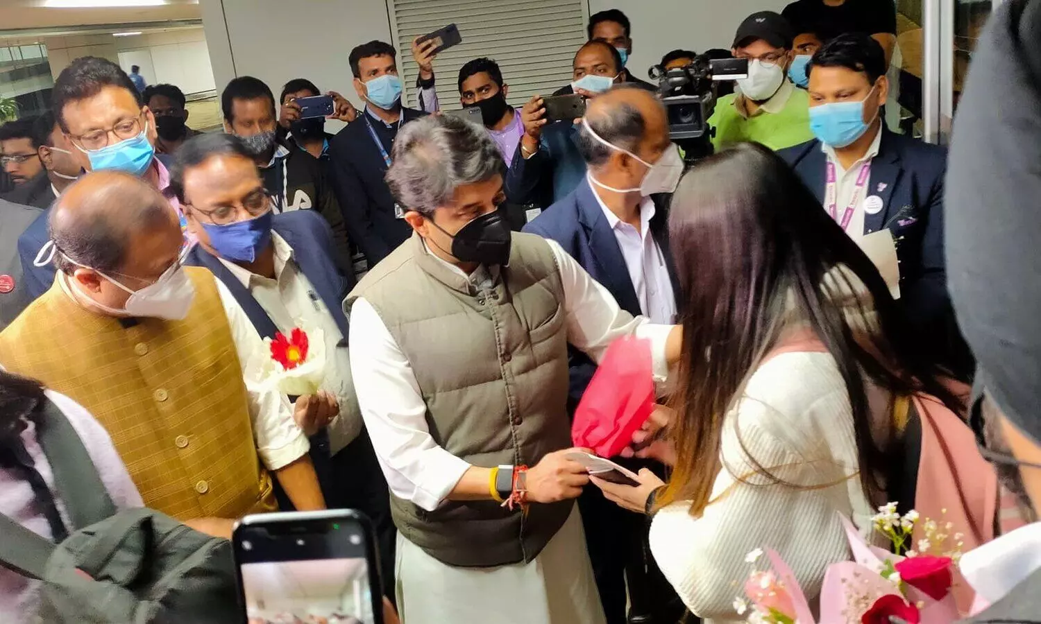 Air India flight carrying 240 students from Ukraine lands in Delhi