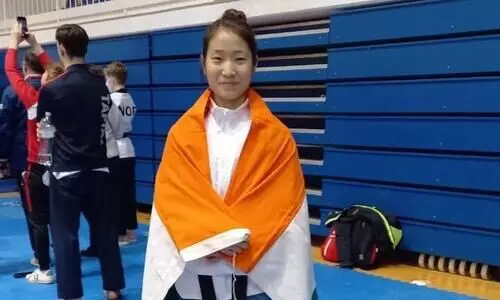 Arunachal girl becomes the first Indian female athlete to win medal at WT G2 event