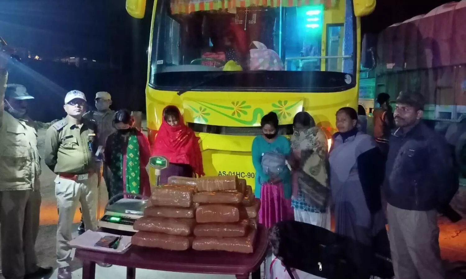 Four women drug peddlers arrested in Karimganj