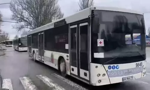 694 Indian students were in Sumy last night, all have left for Poltava in buses: Puri