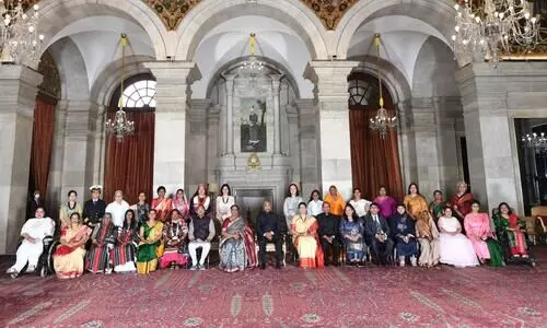 Snake rescuer, organic farmer, entrepreneur -- 29 women get Nari Shakti award