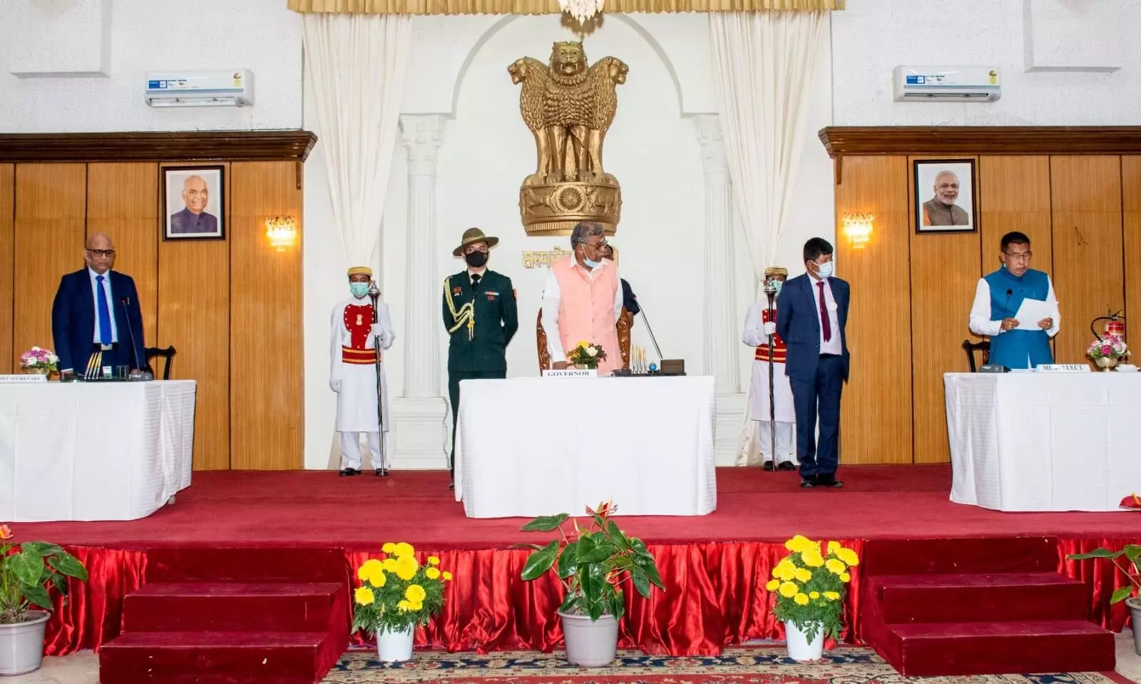 Manipur: Newly elected members take oath as Members of Legislative Assembly Manipur: Newly elected members take oath as Members of Legislative Assembly