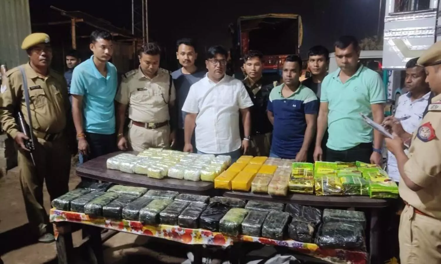 Assam Police seizes huge consignment of drugs in Sonapur