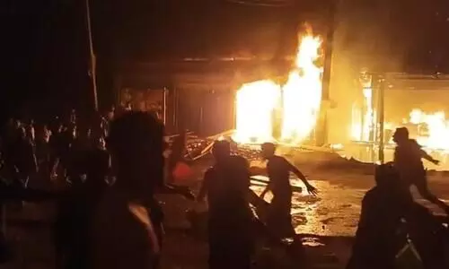 Miscreants damage fire tenders in Hailakandi, two arrested