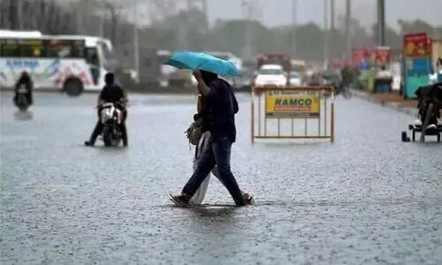 Guwahati continues to be cloudy, Heavy rainfall expected in NE today