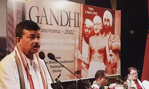 Films on Mahatma Gandhi screened in Cachar