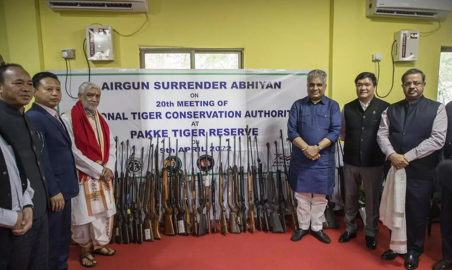 Over 2,200 airguns surrendered in Arunachal over appeal to save birds, animals