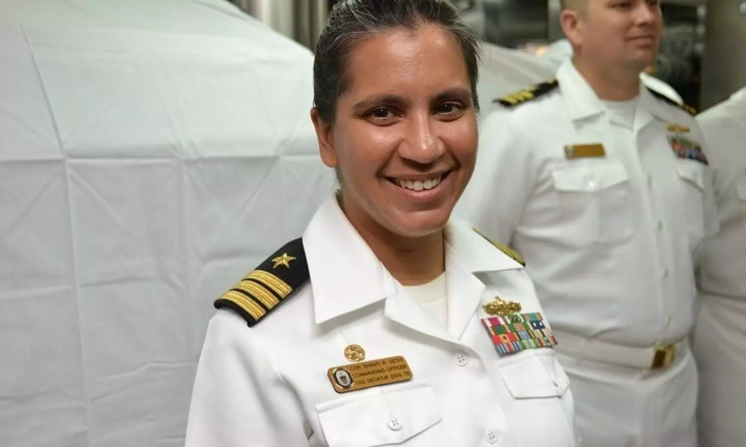 Indian American woman Navy veteran appointed Harriss defence advisor