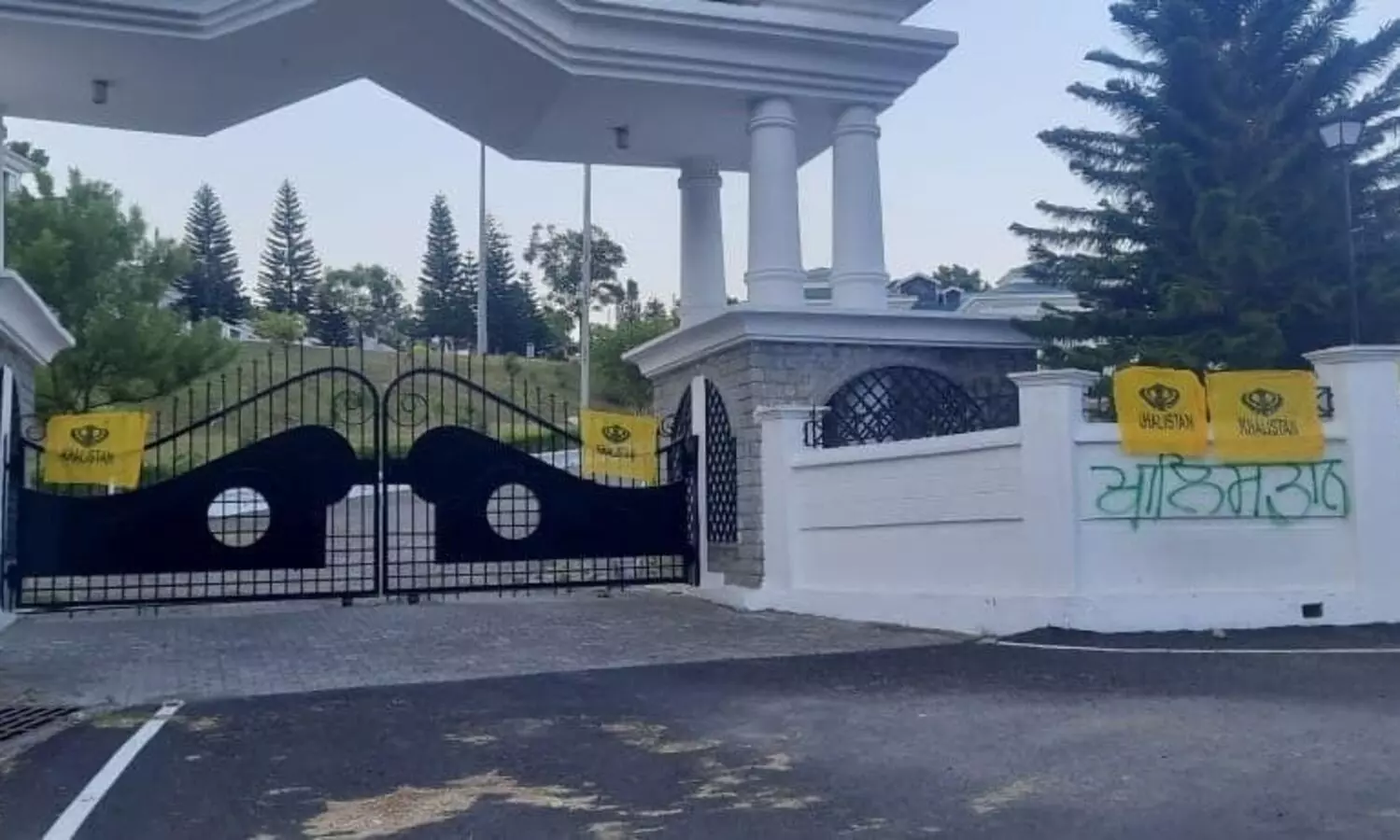 Khalistan posters appear at Himachal Assembly campus