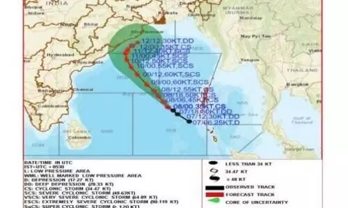 Deep depression over SE Bay of Bengal intensifies into cyclonic storm Asani