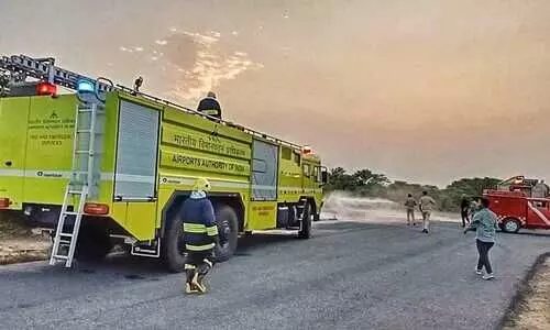 Full-scale emergency drill conducted at Rupsi Airport