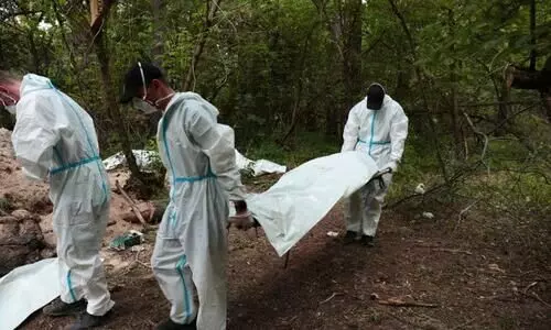 New mass grave discovered in Kiev region