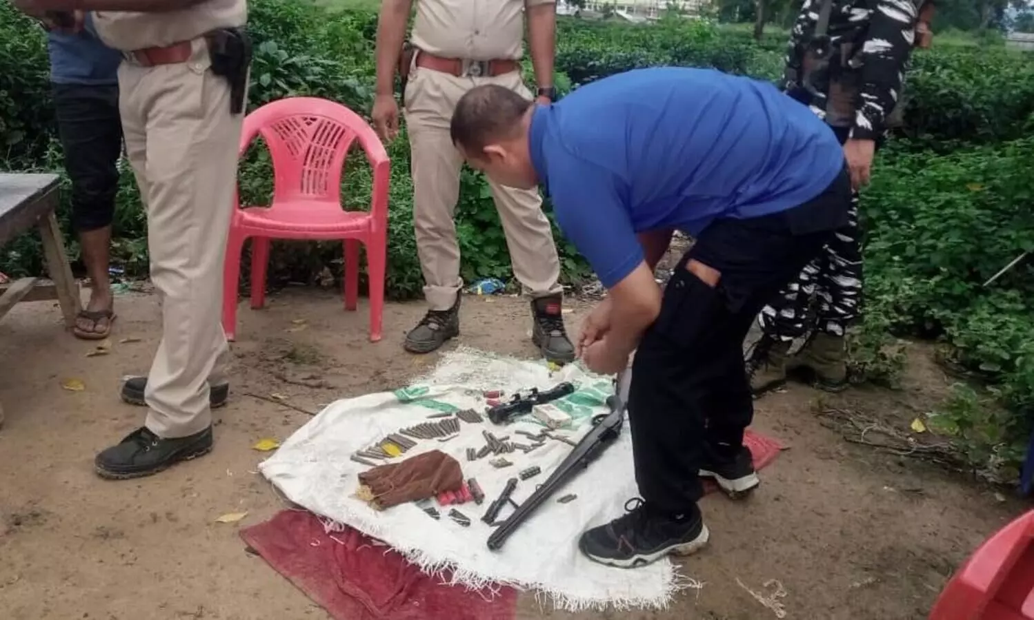 Two held with arms by Khatkati Police