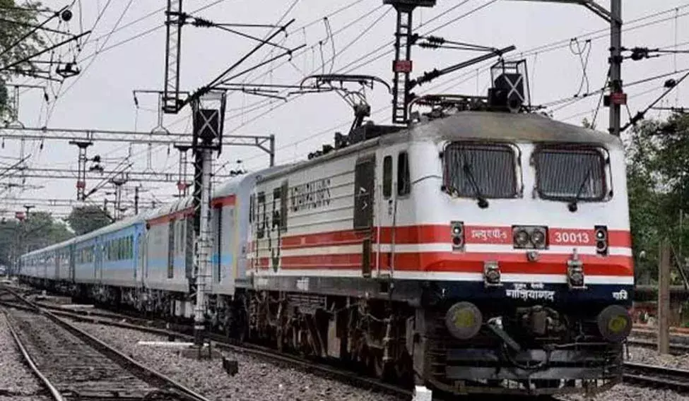 End-to-end electric traction of Dibrugarh-New Delhi Rajdhani Express rolled out