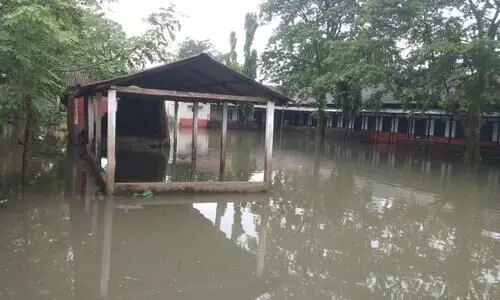 Schools bear the brunt of flood ravage, over 1000 schools affected in Dhubri