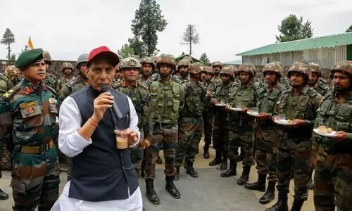 Rajnath meets service chiefs for 2nd day amid Agnipath protests
