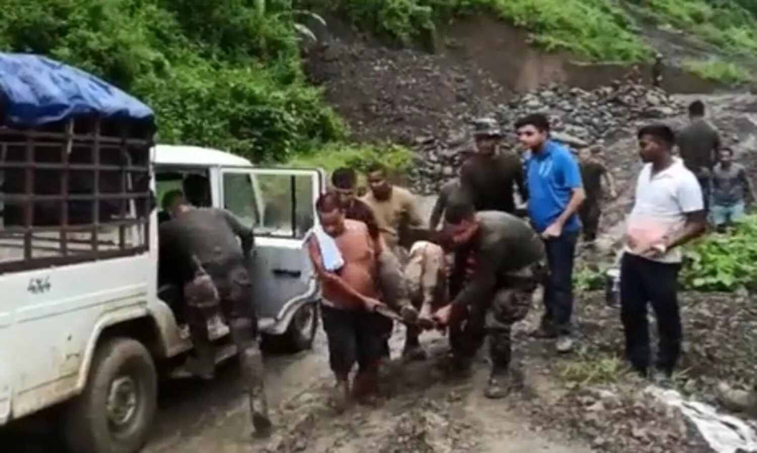 Manipur: Two killed, dozens missing as massive landslide blocks rivers flow