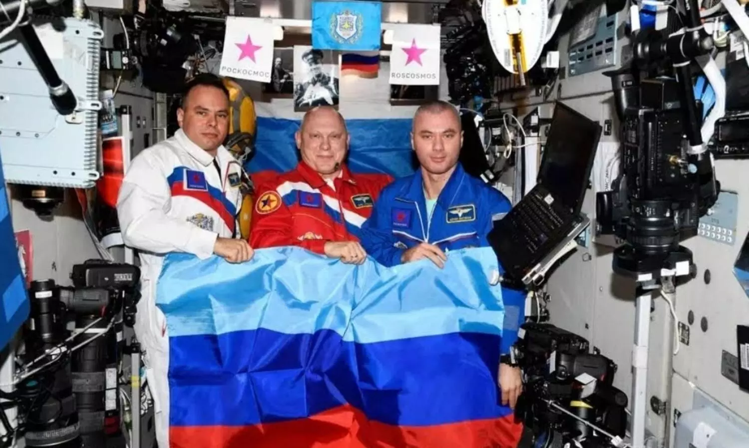 NASA slams Russian cosmonauts for anti-Ukraine propaganda in space