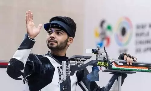 Shooting World Cup: Arjun Babuta strikes gold in 10m Air Rifle final
