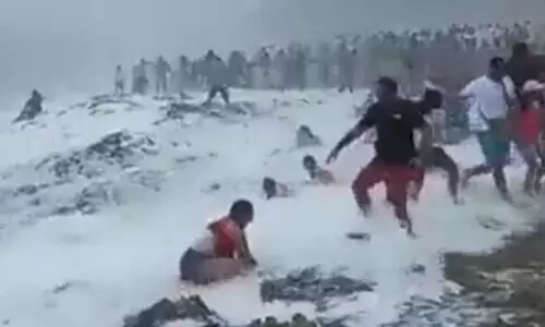 Two of family from Maharashtras Sangli drown at Oman beach