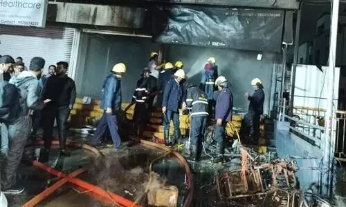 Maharashtra: 7 e-bikes gutted in Pune showroom blaze