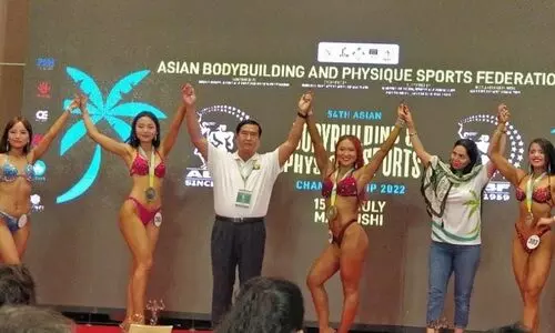 Manipur athlete bags silver at 54th Asian Physique Sports Champ