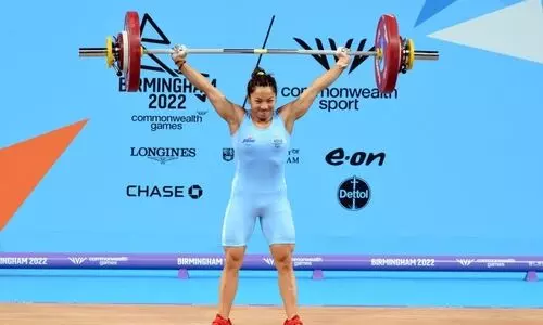 Weightlifter Mirabai Chanu clinches Indias first gold medal at CWG 2022
