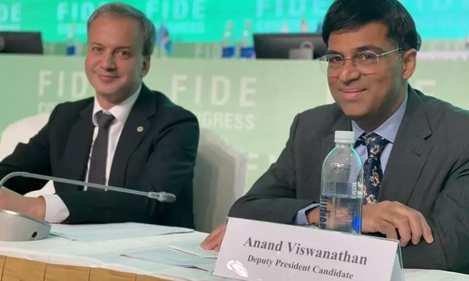 Indian chess legend Anand becomes FIDE deputy president smzs
