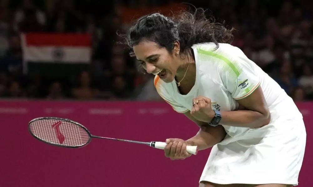 PV Sindhu lights up final day with gold in badminton singles