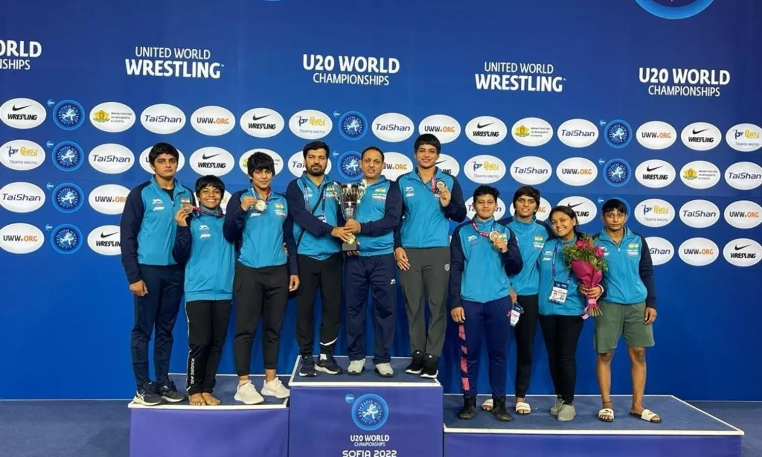Indias Antim bags historic gold in Junior World Wrestling Championships