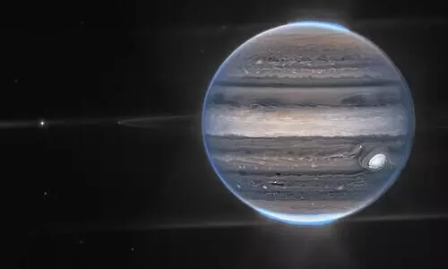 NASAs Webb telescope captures Jupiters faint rings, Great Red Spot