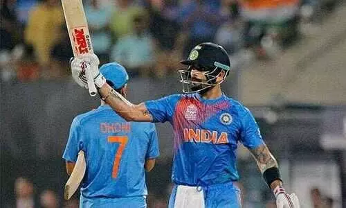 Kohlis heartfelt message to Dhoni as he prepares for Pakistan clash