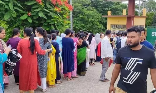 Job aspirants throng Pathsala for Grade III recruitment exams