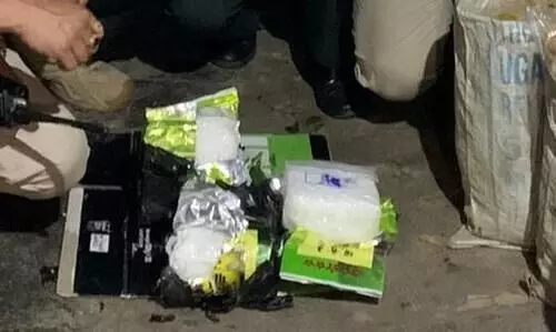 In a first, suspected ice drugs seized in Manipur