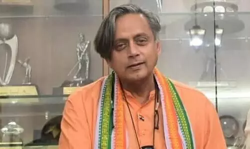 Tharoor qualified to contest for Cong presidential election, says KPCC chief Sudhakaran