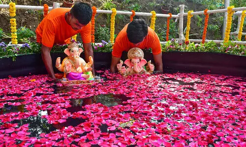 More than 60,000 Ganesh idols immersed in Mumbai in a day