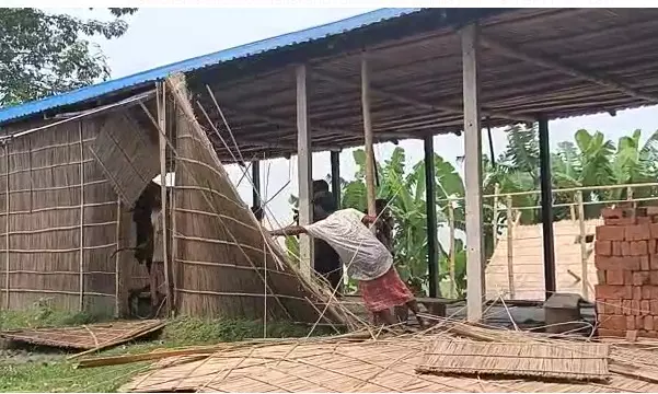 Locals demolish madrassa in Goalpara in protest against jihadi activities Locals demolish madrassa in Goalpara in protest against jihadi activities