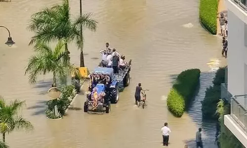 BJP-Cong blame game as Bluru infrastructure collapses amid floods