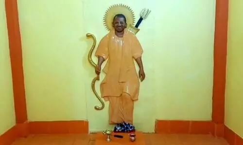Ayodhya gets temple dedicated to Yogi Adityanath
