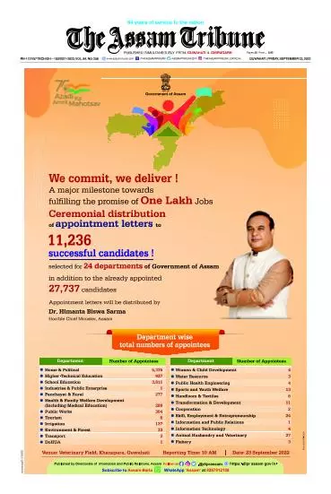 The Assam Tribune