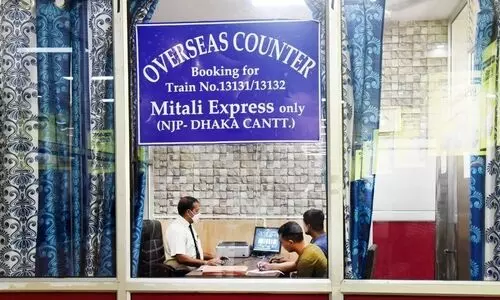 Overseas ticketing counter opened in Guwahati railway station